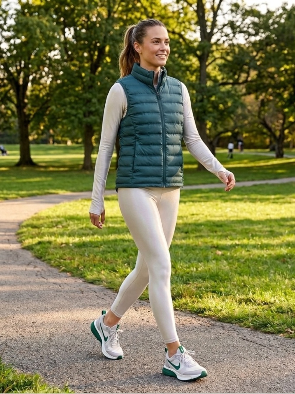 Zeroxposure   Packable Puffer Vest - Green NWT
